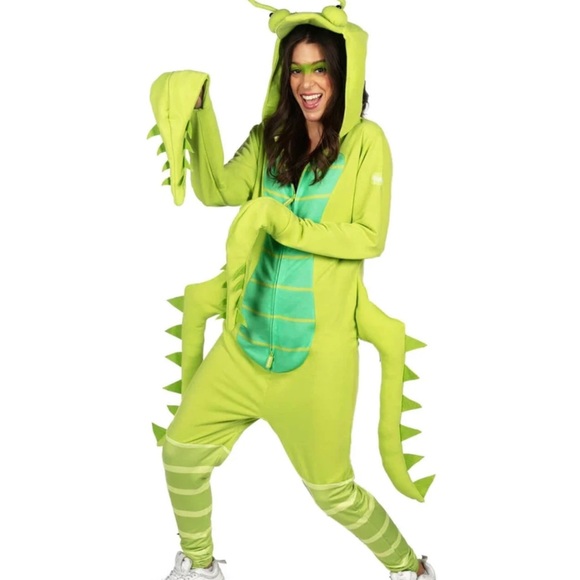 Praying mantis Halloween costume with mask - Picture 1 of 6